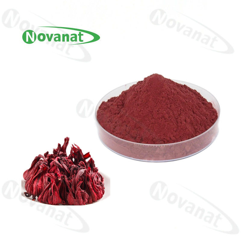 Roselle Extract Powder/Hibiscus Flower Extract Rich in vitamin C/Pure flavor/Clean Label/Allergen Free